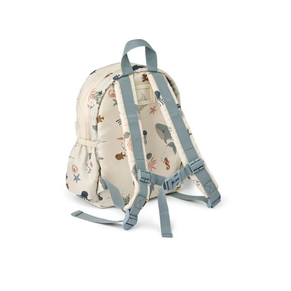 Bērnu mugursoma, Andreas Backpack Sea creature / Sandy, Liewood