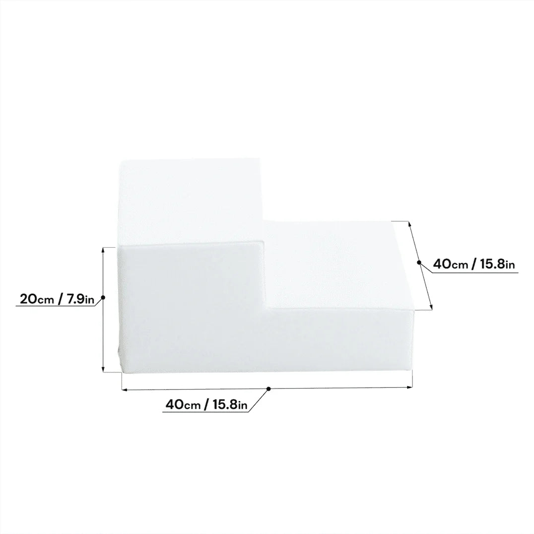 Trepītes Mini Steps Soft Play, IGLU - White, balts