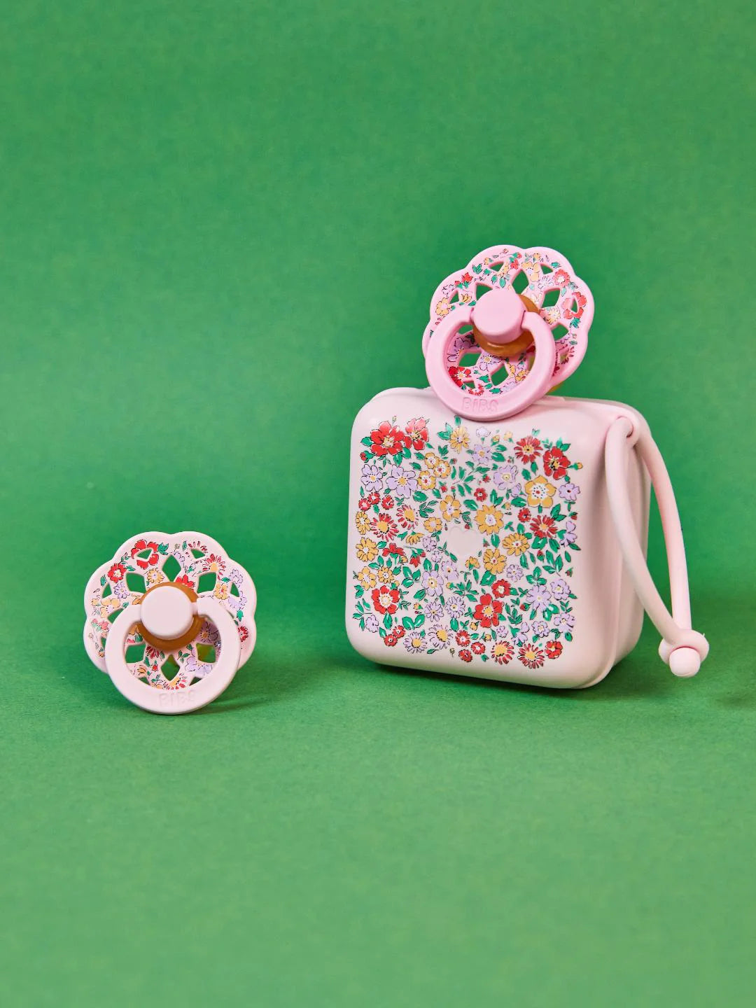 Knupīšu kaste Pacifier Box - Liberty Oscar Meadow Blossom, BIBS