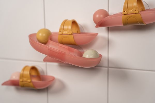 Bumbu trasīte vannai, rozā, Little Dutch Bathtub Ball track Pink, 2010455