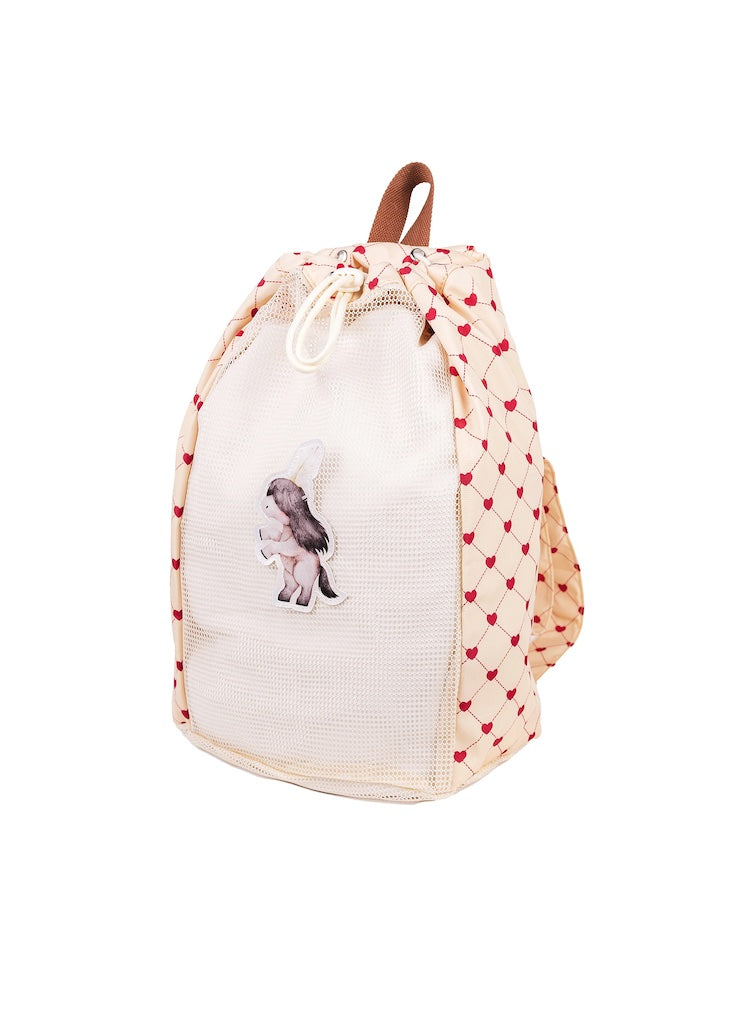 Tīkliņu mugursoma pludmalei Lovely Roots, Beach Net Backpack, Mrs.Ertha