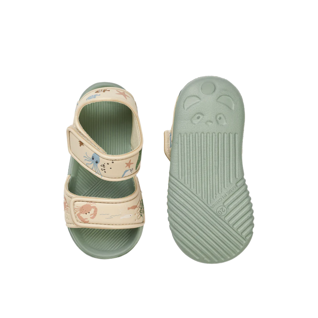 Bērnu sandales Blumer Sandals, Sea Crature / Sandy, 22 izmērs, Liewood