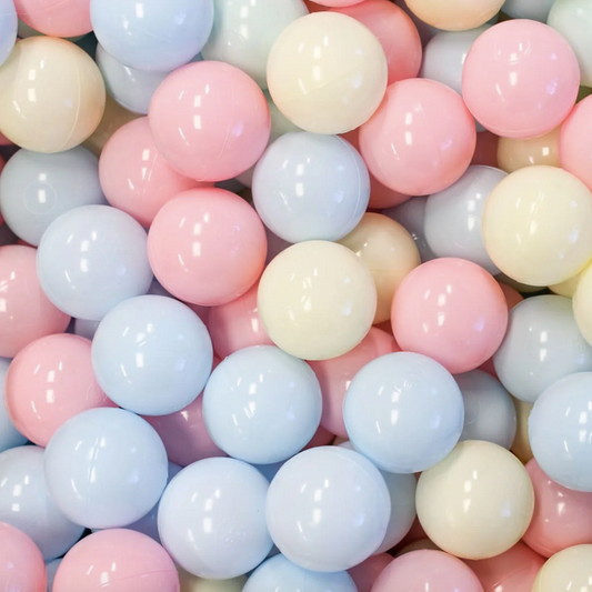 Bumbiņas bumbu baseinam, Ball Pit Balls, 500 gab, IGLU - Pastel, pasteļu, SET_BALLS_7_500_3