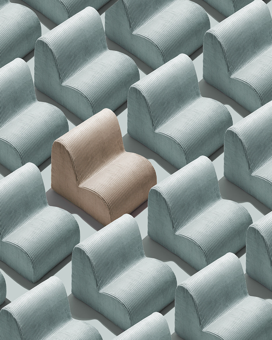 Atpūtas krēsls Peppermint Green Cloud Chair, Wigiwama