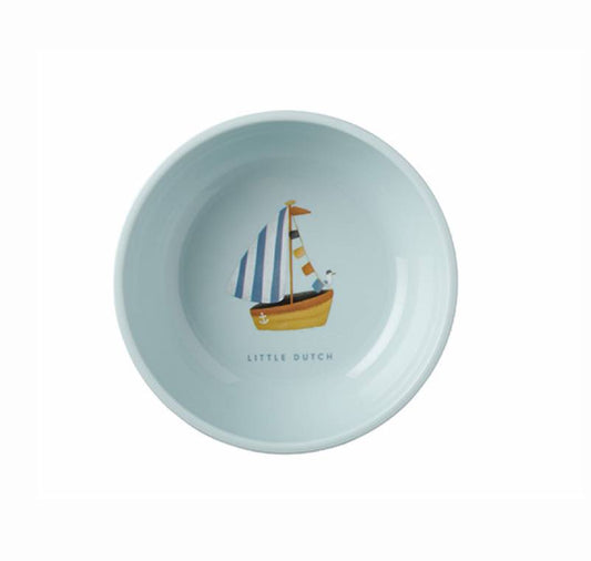 Bļoda bērniem, Children's Bowl Sailors Bay, zils, Little Dutch
