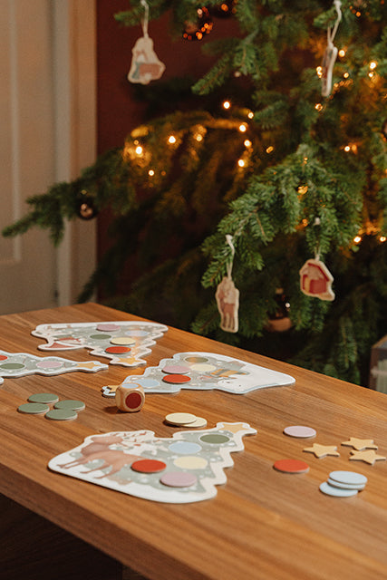 Ziemassvētku eglītes spēle, Christmas Tree Game, Little Dutch, LD4865