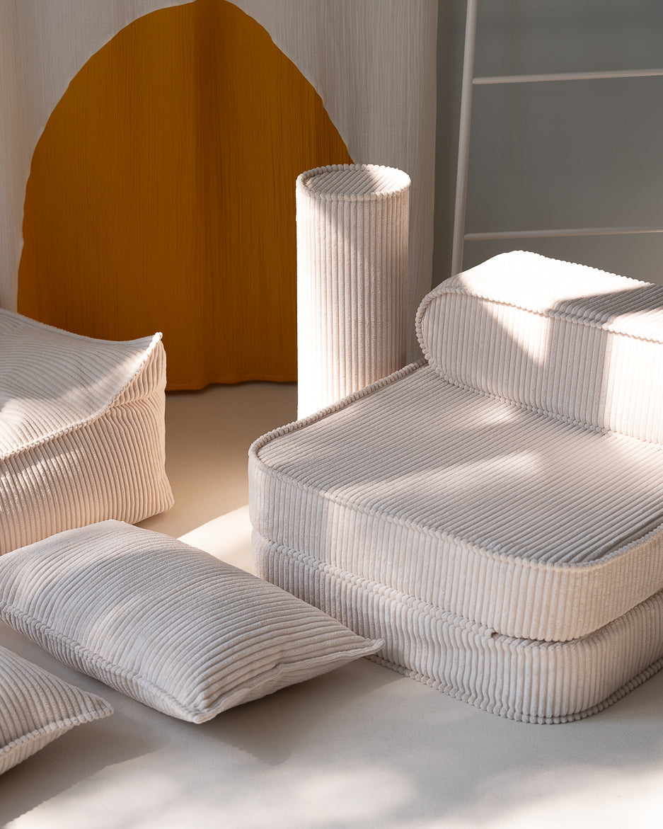 Spilvens - Rullītis Blueberry Blue Roll Cushion, WigiwamaMarshmallow Roll Cushion, Wigiwama
