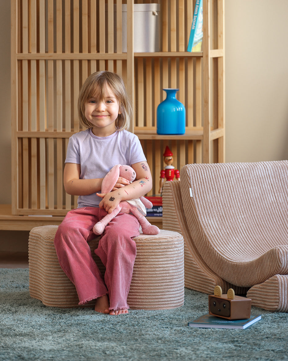 Brown Sugar Cloud Pouffe, Wigiwama