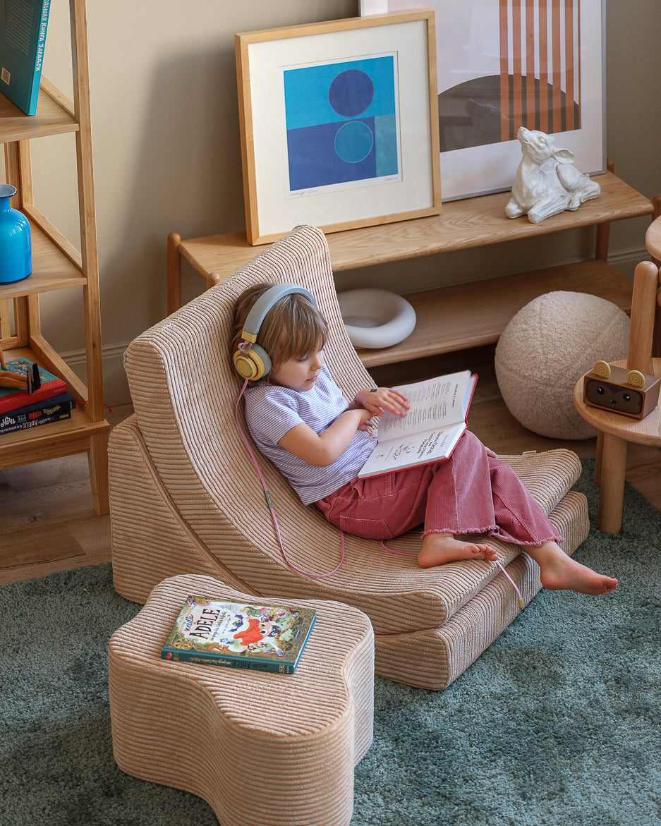 Brown Sugar Cloud Pouffe, Wigiwama