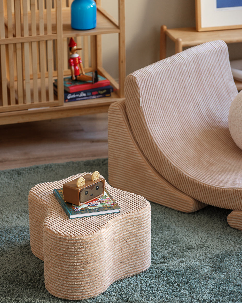 Brown Sugar Cloud Pouffe, Wigiwama
