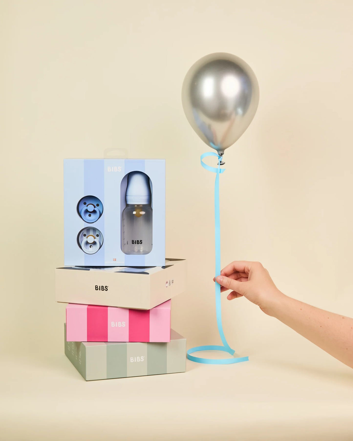 Dāvanu komplekts - Baby Sprinkle Gift Set, Baby Blue, BIBS, BI5713795274741