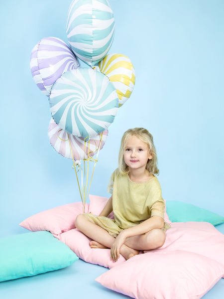 Folija balons Konfekte - pildāms ar gaisu vai hēliju, 35cm, FB20P-001J