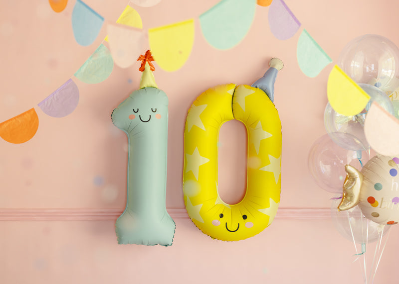 Liels balons cipars 1, piparmētru zaļš, pildāms ar hēliju vai gaisu, 86cm
Artikuls: FB411T-1