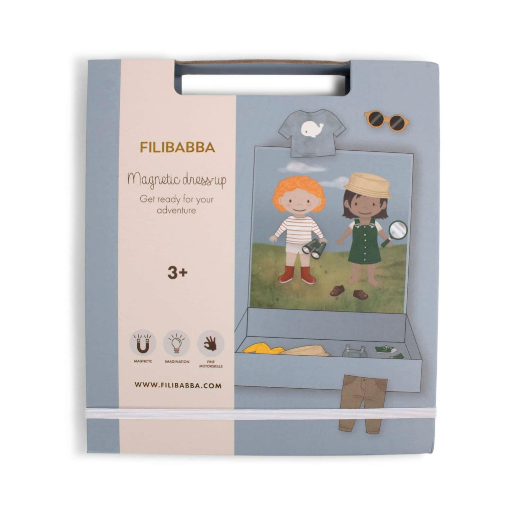 Magnētiskā spēle Dress Up, Magnetic Playboard, Filibabba, FI-03322