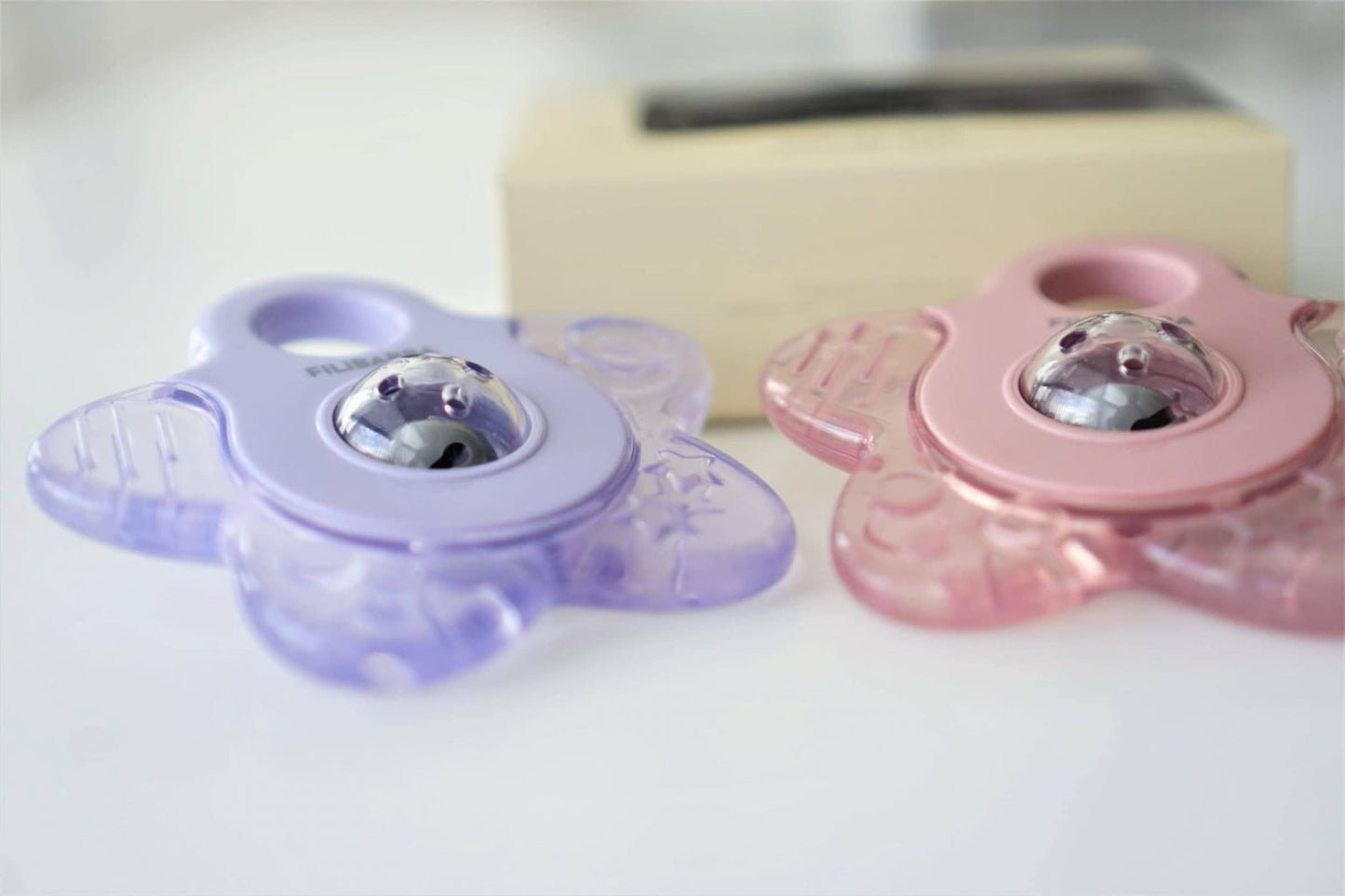 Atvēsinoša graužammanta Cooling Star Teether, Rose, Filibabba, FI-PH048