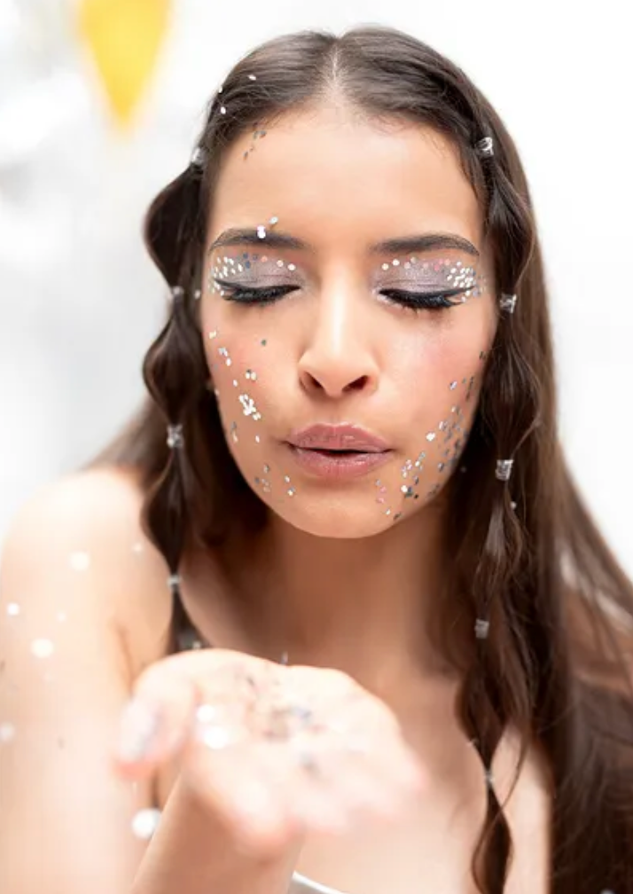 Sejas glitteri Face Glitter- Freckles, Party Deco, GLI1-016H, holographic