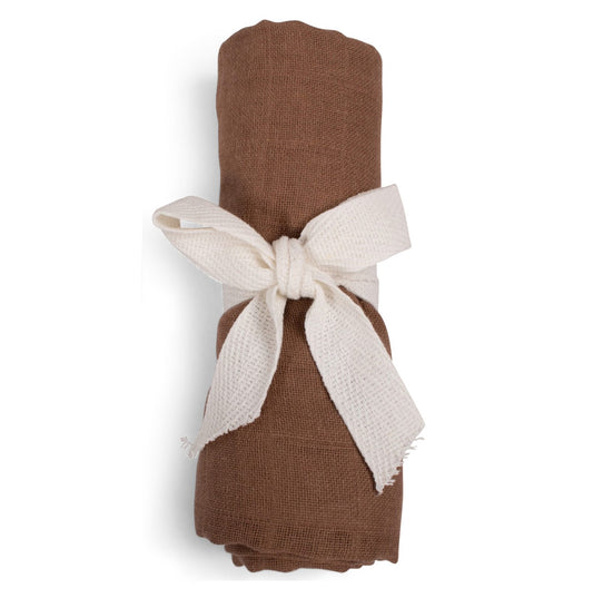 Muslīna kokvilnas sedziņa / autiņš Brownie, Muslin Diaper, Filibabbaba, FI-02243