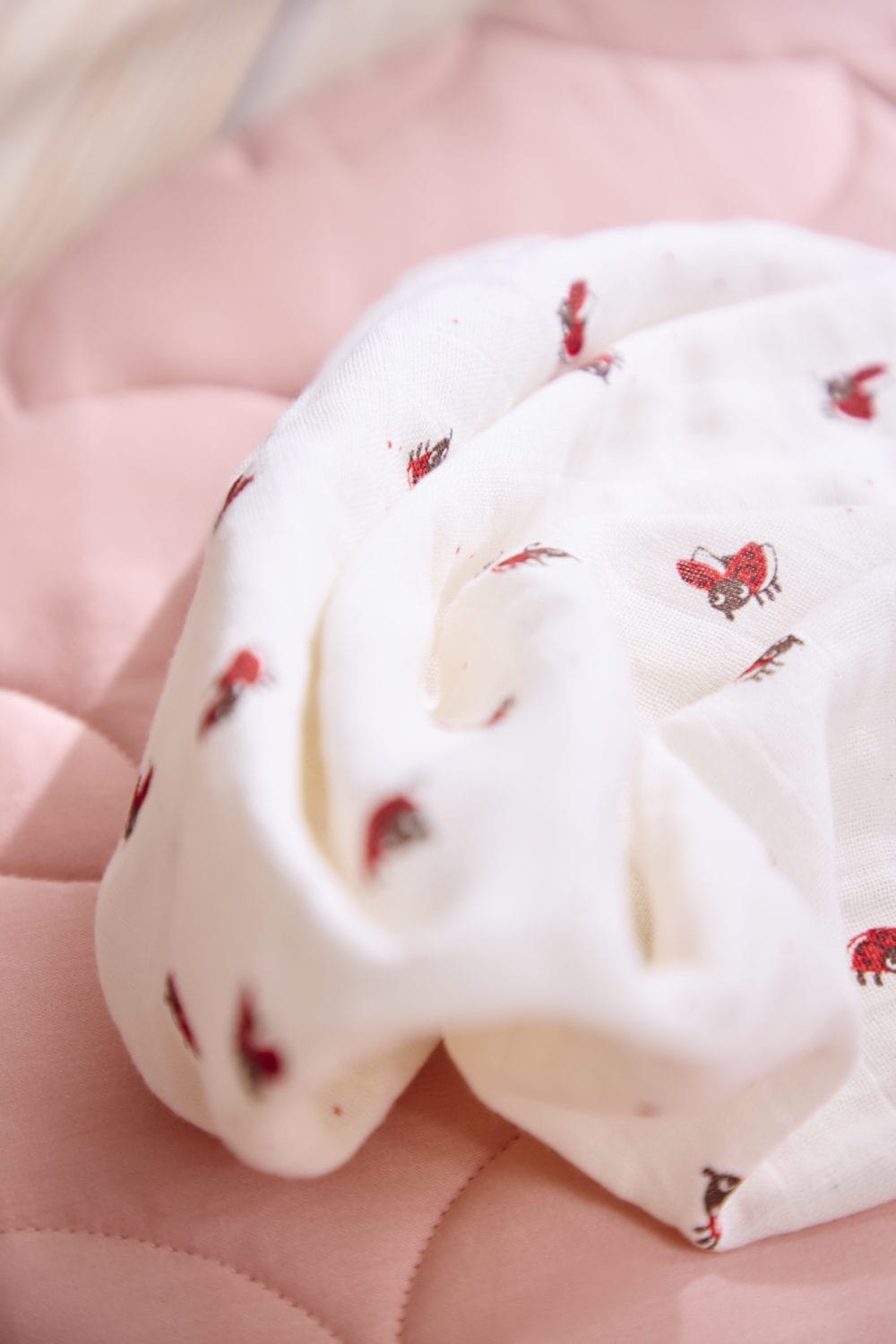 Muslīna kokvilnas sedziņa / autiņš Lucky, Muslin Diaper, Filibabbaba
