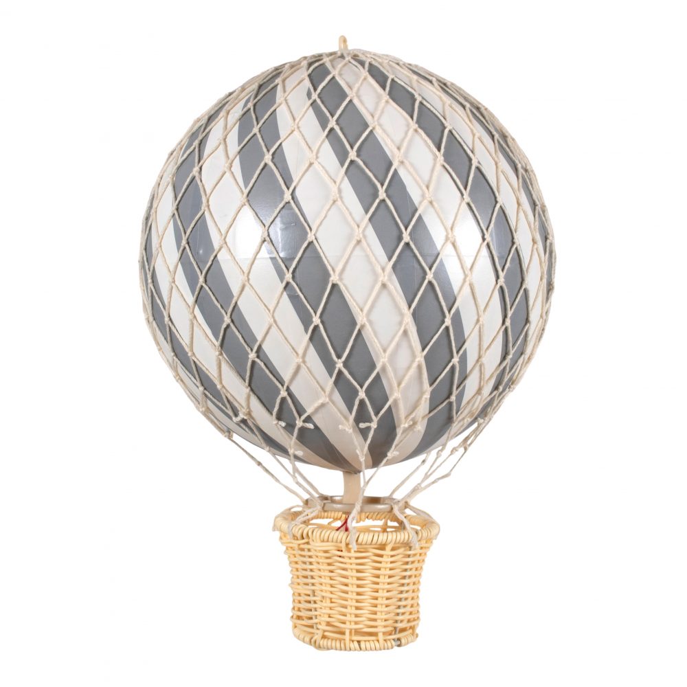 Gaisa balons, Air Balloon Grey, pelēks - 20cm, Filibabba, FI-20A026
