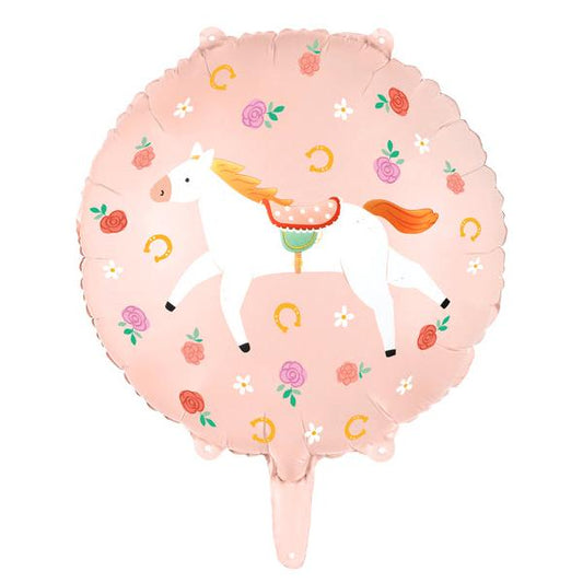 Folija balons ar zirgu - pildāms ar gaisu vai hēliju, 45cm, FB227