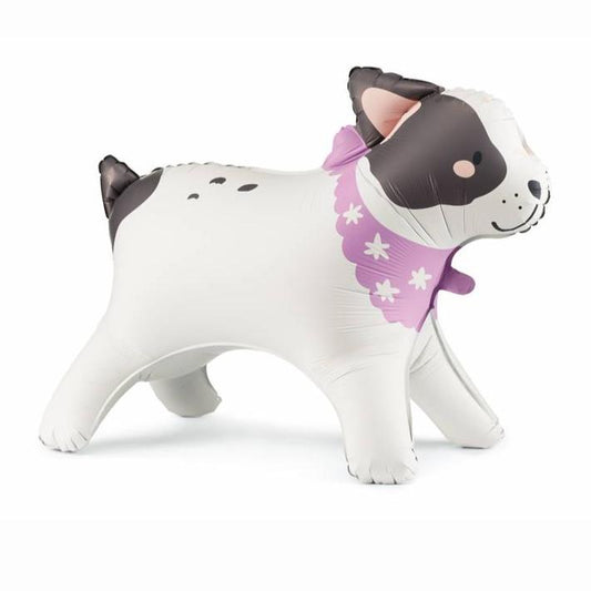 Liels folija balons Buldogs, brīvi stāvošs, 75cm - pildāms ar gaisu, FB254