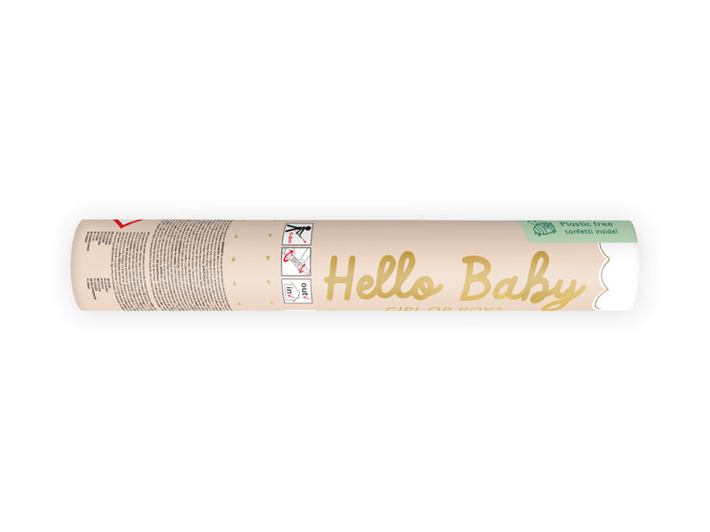 "Gender Reveal" konfeti ar ziliem taurenīšiem, Party Deco, TUKRM20-001