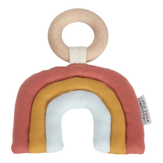 Graužammanta Rainbow Pure & Nature Crinkle Toy, Little Dutch, LD4901