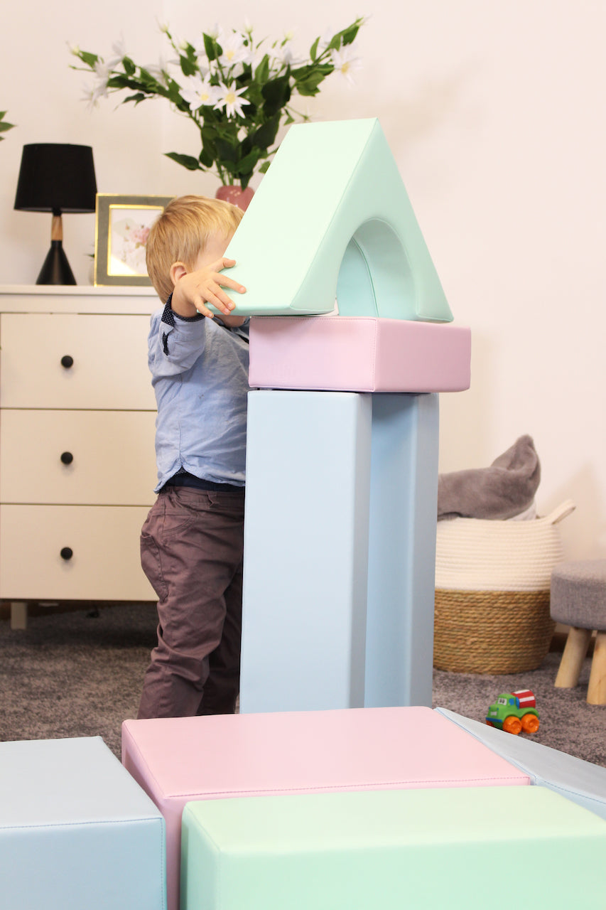 Mīkstie kluči Creativity Multifunctional Foam Soft Play, IGLU 21-5 - pasteļa