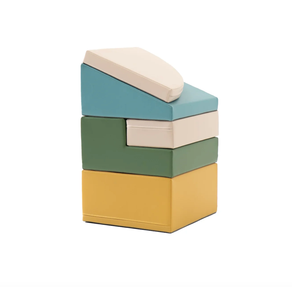 Mīkstie kluči Corner Climber Soft Play, IGLU - pasteļa tirkīzs, Pastel turquoise, SET0608