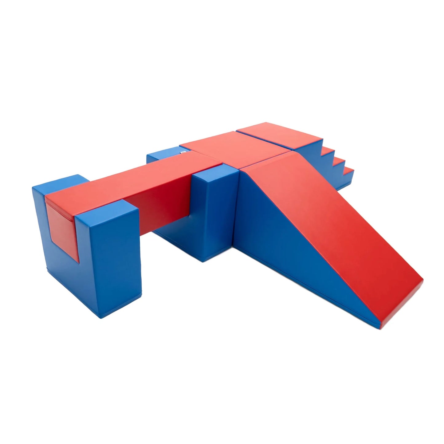 Mīkstie kluči Balance Bridge Soft Play, IGLU - zils, sarkans