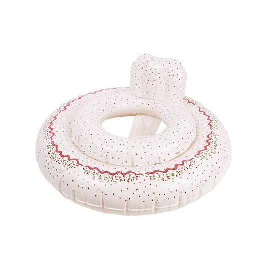 Peldriņķis mazulīšiem Unique Dots, Inflatable Baby Seat, Mrs.Ertha