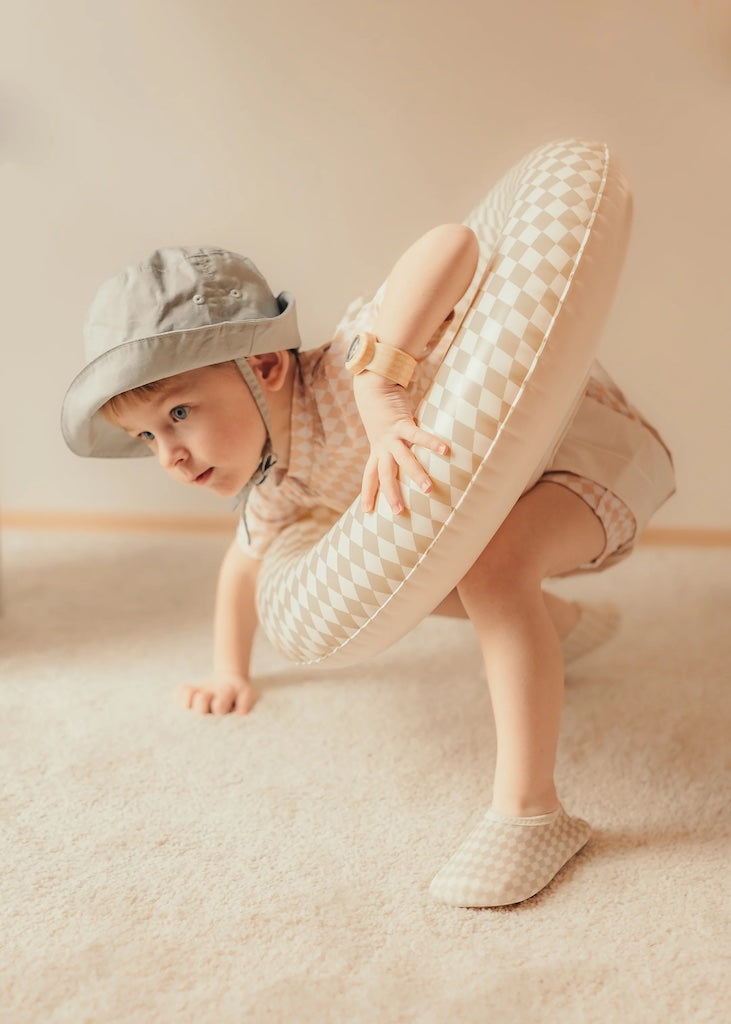 Peldriņķis mazulīšiem Speckled Diamond, Inflatable Baby Seat, Mrs.Ertha