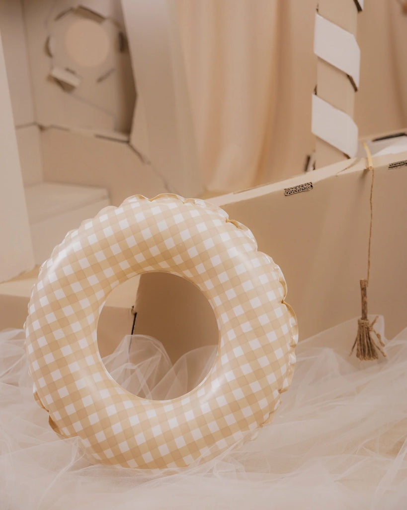 Peldriņķis Vintage Squares, Inflatable Ring, Mrs.Ertha, ER1257