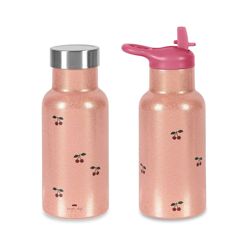 Bērnu ūdens termo pudele Cherry Pink, Thermo Bottle, Konges slojd, KS105775-CHERRY-PINK