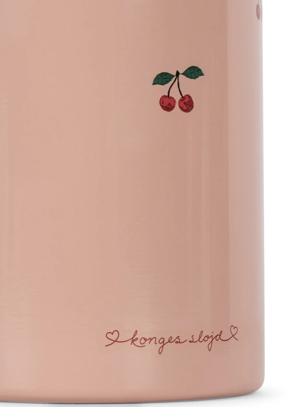 Bērnu ūdens termo pudele Cherry Pink, Thermo Bottle, Konges slojd, KS105775-CHERRY-PINK