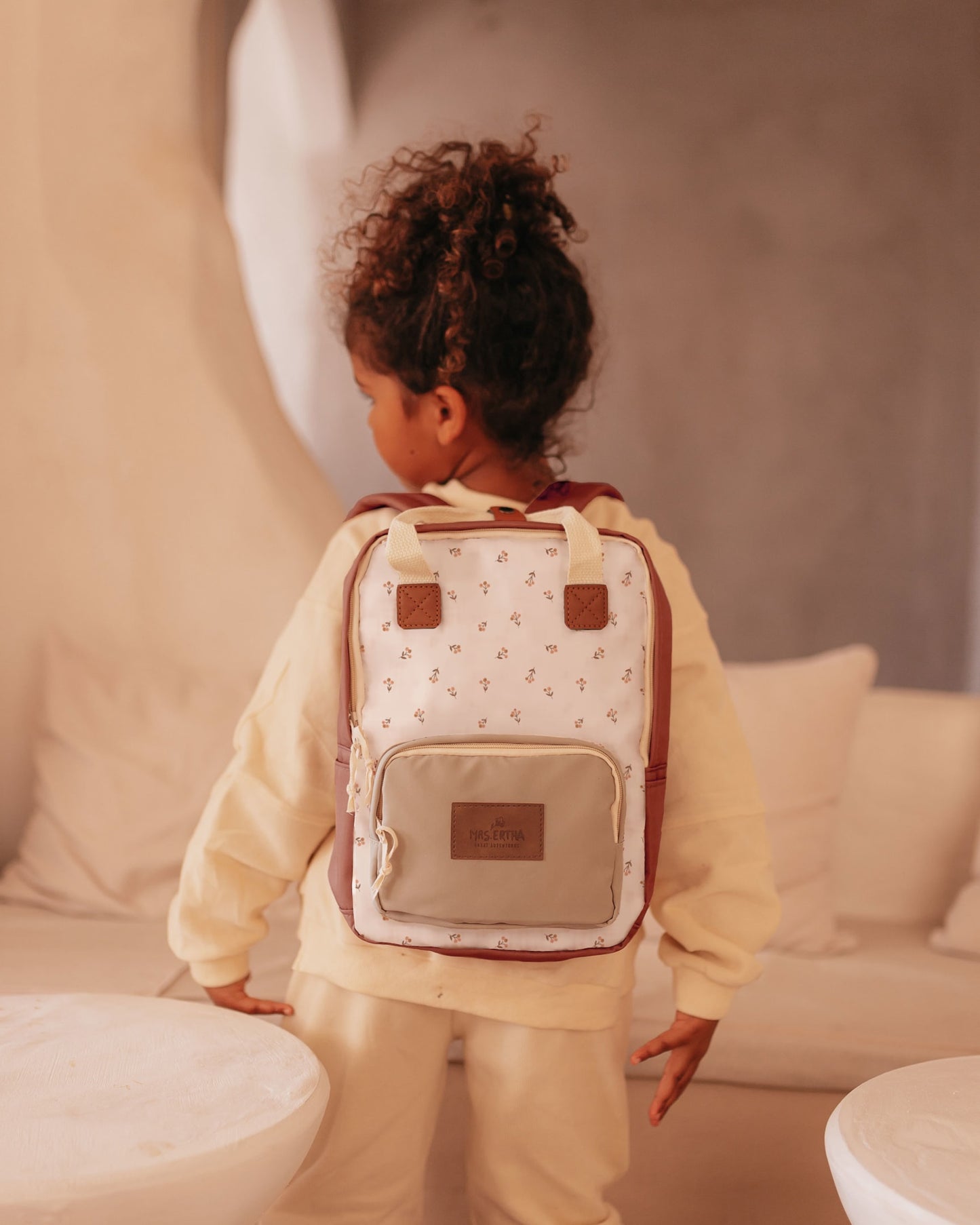 Bērnu mugursoma, Backpack Flower Buds, Mrs Ertha