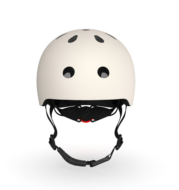 Bērnu ķivere pelēka, Helmet Ash, Scoot and Ride, S-M