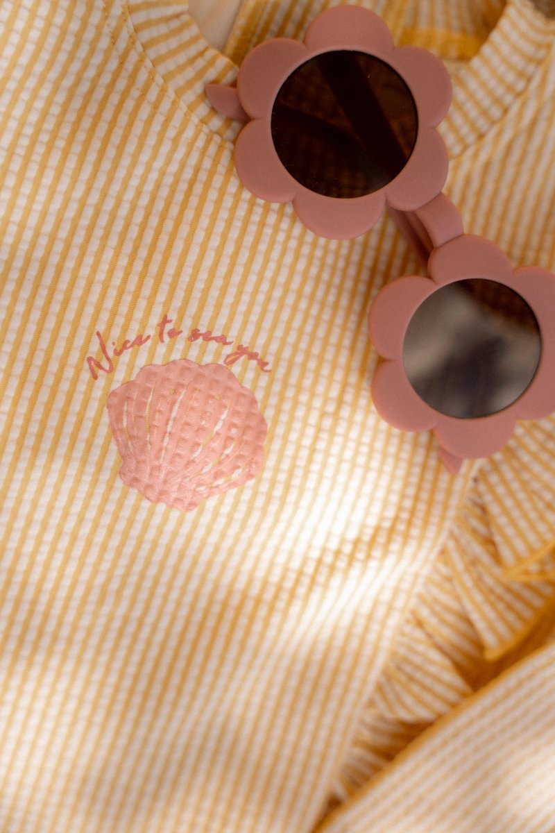 Bērnu saulesbrilles Flower Pink, Sunglasses, Little Dutch