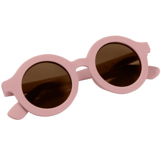 Bērnu saulesbrilles Round Soft Pink, Sunglasses, Little Dutch , LD126466