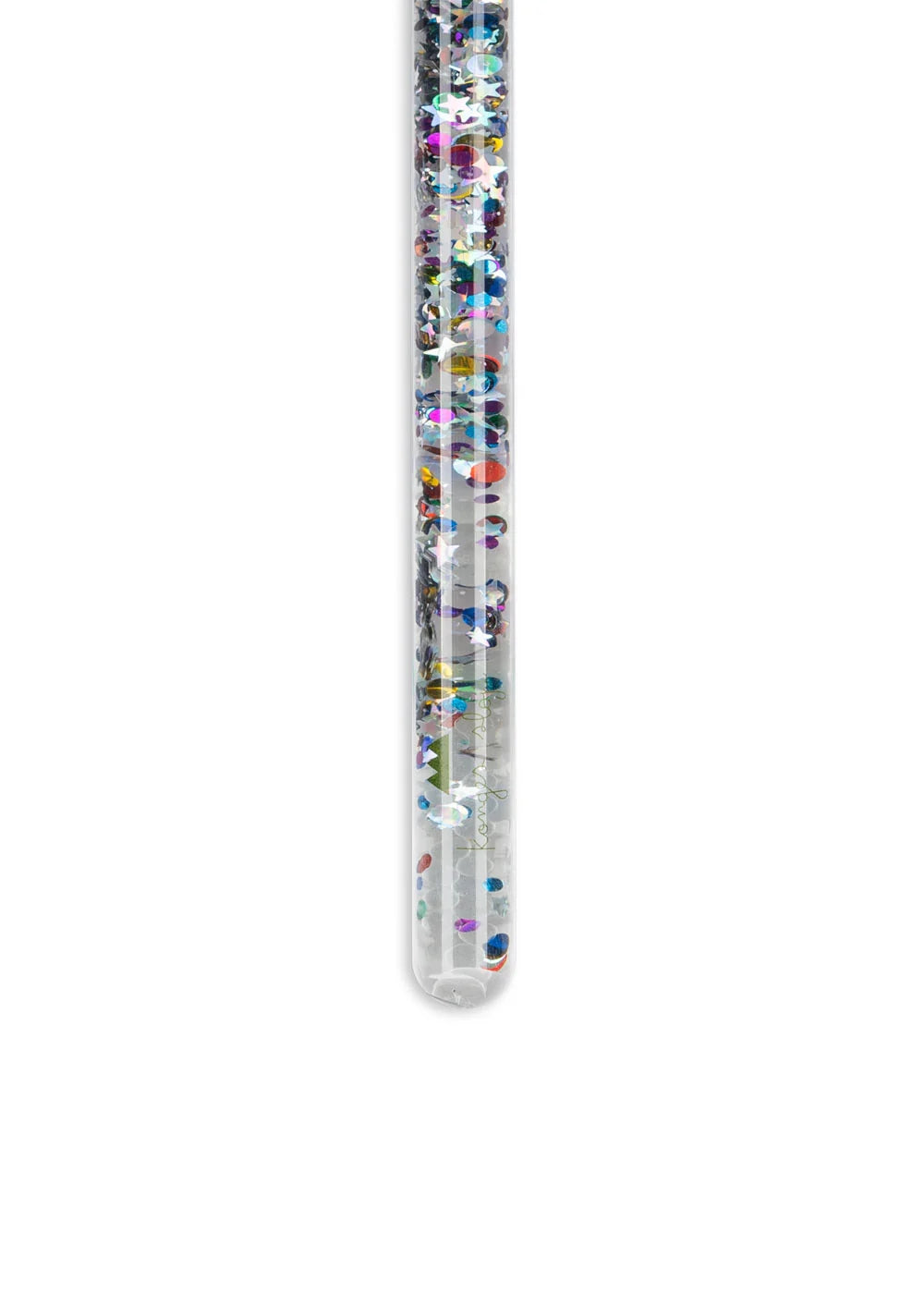 Gliteru un spīdumu Nūjiņa, Magical Glitter Wand, Star Glitter, Konges Slojd, KS103143-STAR-GLITTER