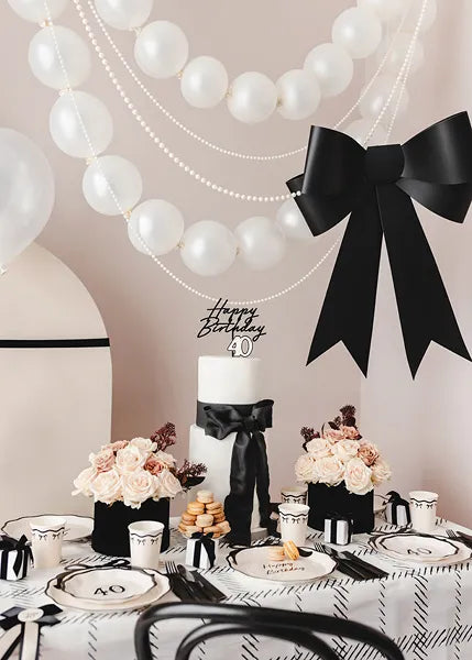 Balons Linking Balloon, Metallic Pure White, 28cm, 20gab