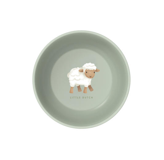 Bļoda bērniem, Children's Bowl Little Farm, zaļš, Little Dutch, LD108003065399