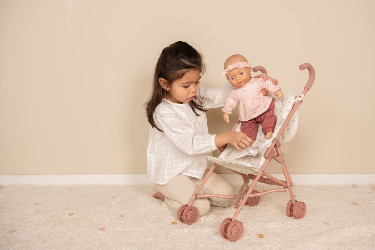 Leļļu rati, Metal Doll Stroller, Little Dutch, LD4584