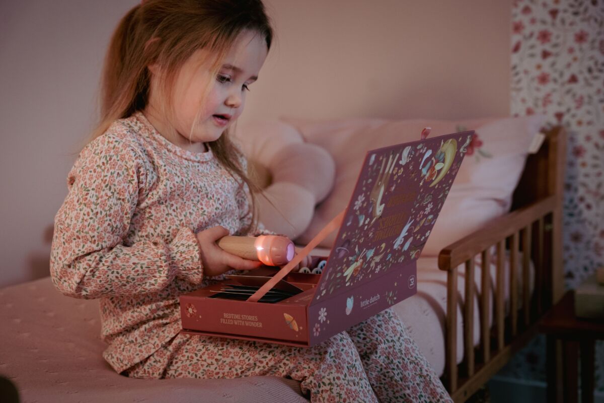 Bērnu projektors Fairy Garden, Stories Projector Torch, Little Dutch, LD4780