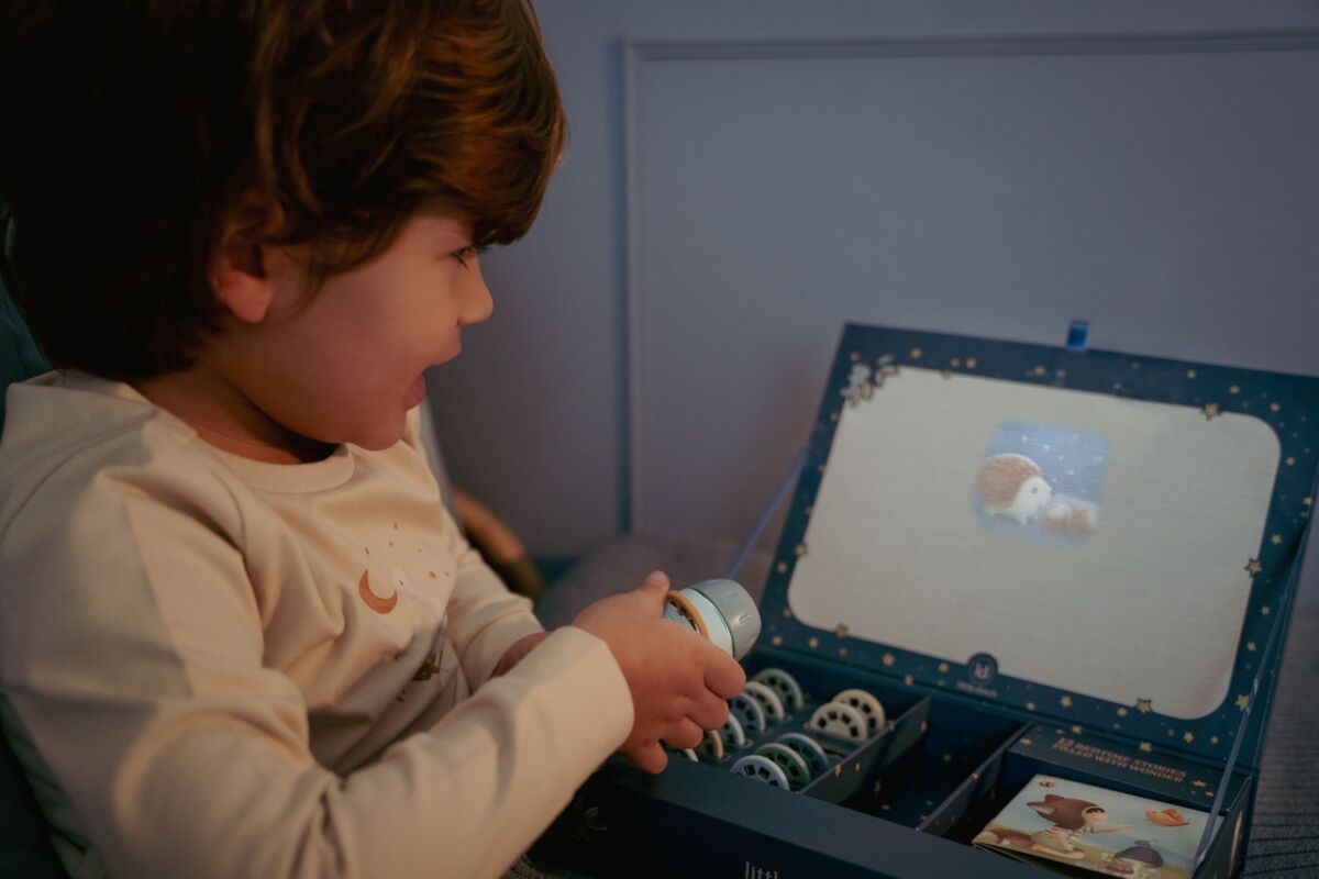 Bērnu projektors Forest Friends, Stories Projector Torch, Little Dutch, LD4781