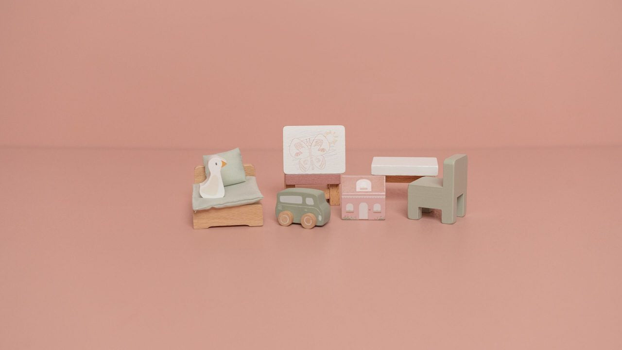 Leļļu mājas bērnu istaba, Doll's house Children's room, Little Dutch, LD7119