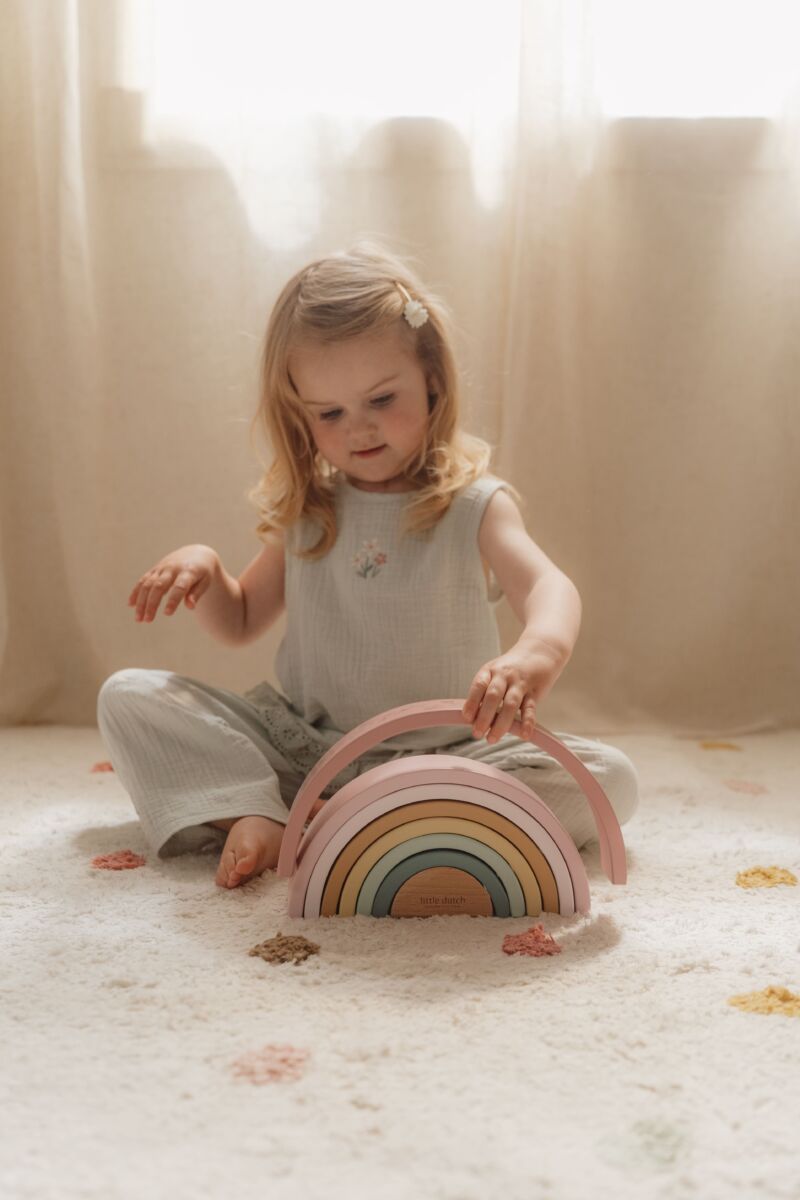 Koka varavīksne Fairy Garden, Rainbow Stacker, Little Dutch, LD7337