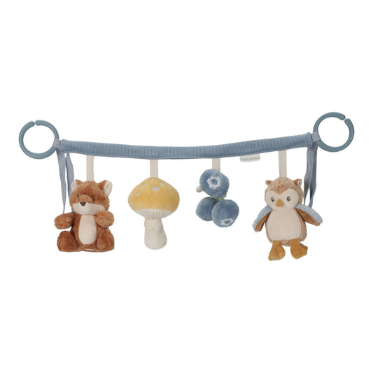 Ratu rotaļlieta Forest Friends, Stroller Toy Chain, Little Dutch, LD8911