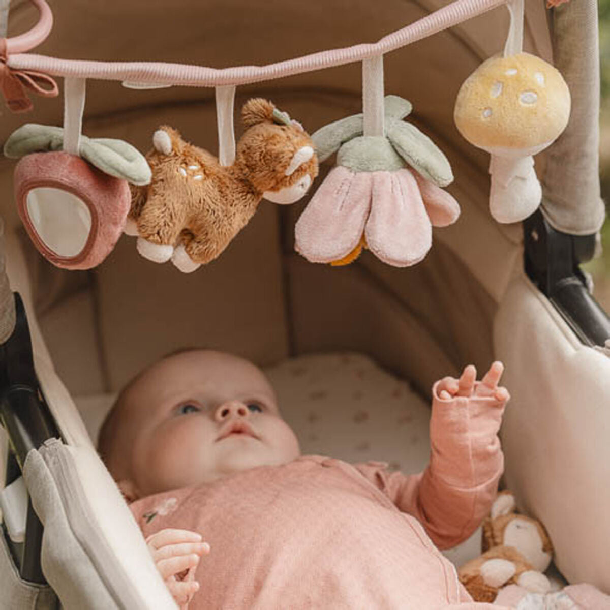 Ratu rotaļlieta Fairy Garden, Stroller Toy Chain, Little Dutch, LD9011