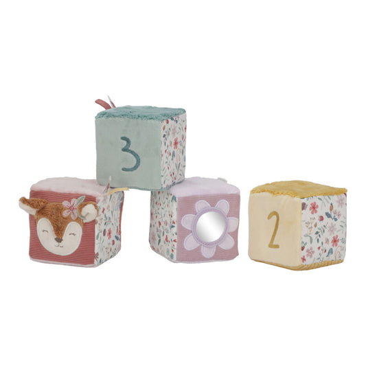 Mīkstie kubi Fairy Garden, Set of Soft Cubes, Little Dutch, LD9016